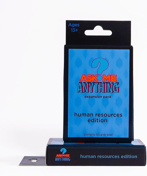 HR Edition - Ultimate HR Training & Team Building Card Game, Blue, 50 Cards...