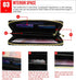 Women's Gothic Skull Zipper Clutch Long Wallet Multifunction Holder Organizer Purse Handbags...