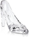 Cinderella Shoe Decor, Crystal High Heels Shoes Ornaments Glass Slipper Decoration Gift for Wedding Birthday Halloween Christmas Party, Transparen...