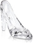 Cinderella Shoe Decor, Crystal High Heels Shoes Ornaments Glass Slipper Decoration Gift for Wedding Birthday Halloween Christmas Party, Transparen...