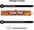 Probsin Happy Fall Banner 120"x 20" Decorations Outdoor Thanksgiving Decor Autumn Party Supplies Wooden Hello Fall Pumpkin Mushroom Harvest Welcom...