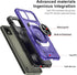 Ailiber for Nokia C110 Case with Stand, Nokia C110 N156DL Phone Case with Screen Protector, for Magnetic Car Mount, Military Grade, Heavy Duty Sho...