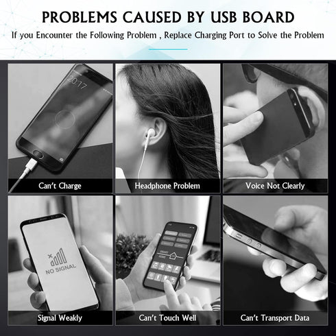 USB Charging Port for Samsung Galaxy A13 5G Dock Connector Charger Board Flex Cable Assembly Replacement for A316U A316F with Tools...