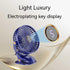 Portable Clip on Fan with 5-Speed Digital Display, 360° Rotation, Quiet Personal Cooling Small Table Fan, Battery Operated for Home Office, Stroll...