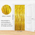 GOER 6.4 ft x 9.8 ft Metallic Tinsel Foil Fringe Curtains,Pack of 2 Party Streamer Backdrop for Birthday,Graduation Decorations and New Year Eve (...
