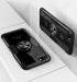 SORAKA Clear Case for iPhone SE 2022/iPhone 8/iPhone 7 with Ring Holder,Slim Fit Case Transparent Hard PC Cover iPhone SE 2020 Case with Metal Pla...