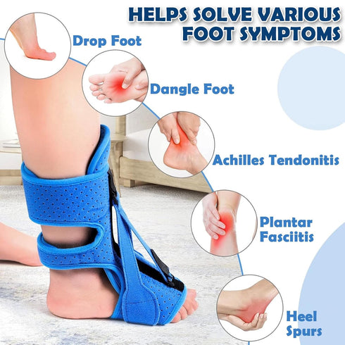 Plantar Fasciitis Night Splint, Foot Orthotic Brace Plantar Fasciitis Relief Splint Achilles Tendonitis Fixed Day Night Use Achilles Tendonitis Fo...
