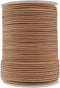 West Coast Paracord Round Leather Cord (Natural, 2mm - 25 Yards)...