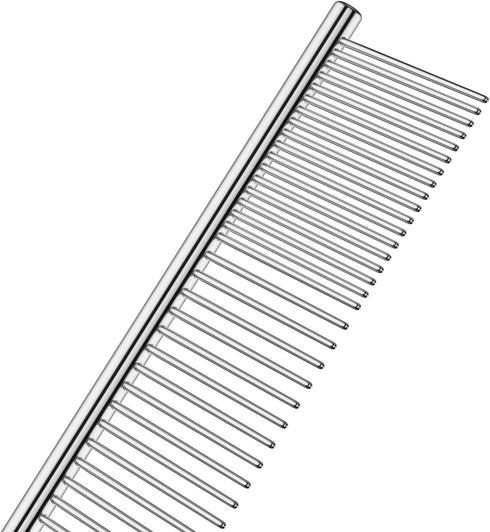 Andis 68545 Stainless-Steel Comb for Knots, Mats & Loose Hair Removal - Effective Dematting Tool Comfortable, Lightweight, Portable & Safe for Dog...