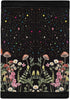 Stars Mushroom Butterfly Print Wallet for Women Girls, Lightweight Girly Kid Wallets, Trifold Wallets with Sticker for Teens Birthday Festival Gif...