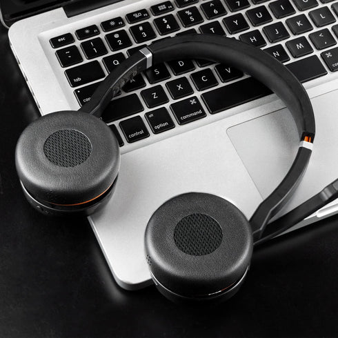 SOULWIT Earpads Replacement for Jabra Evolve 75(75UC 75MS 75SE) Stereo Wireless Bluetooth Headset, Ear Pads Cushions with High-Density Noise Isola...