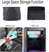 Car Pocket Handbag Holder Purse Hook for Car Leather Seat Back Organizer Holder Barrier of Backseat Pet Kids for Car Handbag Holder Between Two Se...