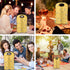 2 Bottle Wine Carrier Tote Bag Cute Bees Insulated Neoprene Portable Bottle Holder Great Gift for Wine Lover, Great for Picnics Travel BYOB, Outdo...
