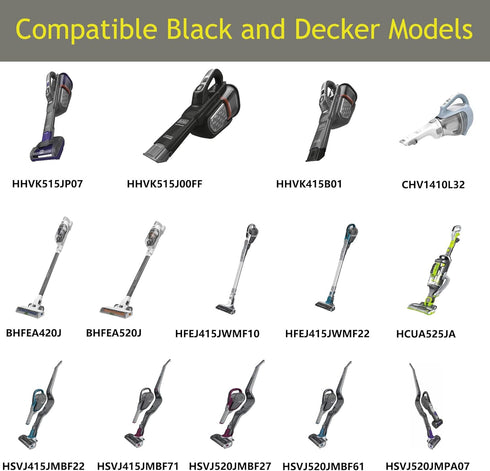 Replacement Black and Decker Cordless Vacuum Charger 23V Charging Cord Compatible with Black+ Decker Jack Plug Charger N511997 90602523-04 Power A...