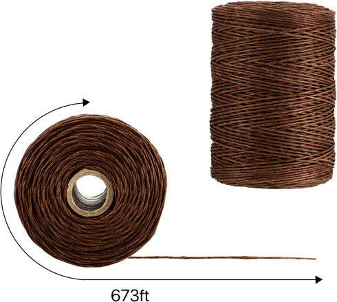 Syhood Floral Vine Bind Wire Rustic Wrapping Wire for Flower Bouquets(Brown)...