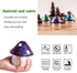 Mushroom Jars Silicone Molds with Lid DIY Epoxy Casting Crafts for Storage Box Candy Jewelry Container Mushroom Mold + 3 Stirring Rod...
