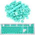 PBT Keycaps, 108 Keys P9 Mechanical Keyboard Key Backlit Key Character Translucent Key DIY Keycaps,for 61/64/87/104/108 Key Mechanical Keyboards(C...