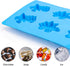 Beasea Dinosaur Soap Mold, 2 Pack 3D Silicone Mat Mini Chocolate Cake Fondant Candy Cookie Baking Making Clay Ice DIY Hard Resin Gummy Cube Tray S...