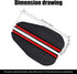 2 Pcs Car Rear View Side Mirror Rain Eyebrow, Car Exterior Trim Accessories, Carbon Fiber Rear View Mirror Visor Guard Car Side Mirror Rain Eyebro...