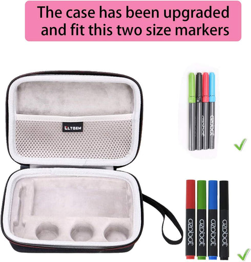 LTGEM Carrying Case for Bit Coding Robot - Fits USB Charging Cable/playfield/Skin / 4 Color Code Markers (Fits a Full Robotics kit)-Case only...