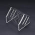 uxcell Slant Rack Acrylic Test Tube Holder 6 Wells for 50ml Centrifuge Tubes Clear...