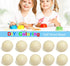 1 inch Natural Round Wooden Ball, Hardwood Balls, for Crafts and DIY Projects, Bag of 50....