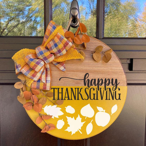 Fall Stencils Thanksgiving Stencil for Painting Autumn Hello Pumpkin Happy Harvest Templates for Painting on Wood Wall Fabric...