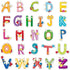 52pcs Alphabet Letter Stickers Colorful Letters and Numbers Stickers Vinyl Waterproof Stickers for Kids for Journaling Water Bottle Skateboard Lap...