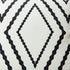 Set of 2 White Pillow Covers 20 x 20 inches Boho Aztec Polyester Blend Square Decorative Throw Pillow Covers for Sofa Couch Bed Decor...