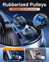 OATSBASF Cell Phone Holder for Car, Dashboard Car Phone Mount 360° Rotatable Car with Non-Slip Silicone, Compatible with iPhone,Samsung,Android Sm...
