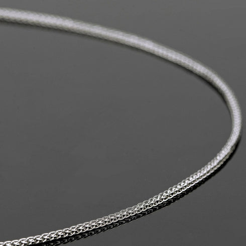 UMAOKANG 16.4ft/5m Stainless Steel Chain for Jewelry Making Chopin Rope Thin Chain Necklace DIY Jewelry Supplies Findings...