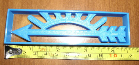 INSPIRED BY ARROW OF LIGHT CUB SCOUT THEME SUNSET SYMBOL COOKIE CUTTER MADE IN USA...