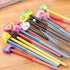 Yansanido Pack of 10 Colorful 7.28 Inch Length Random Cartoon Eraser Pencils, Cute Pencils for Office, School Supplies Students Children Gift (10)...
