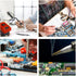 Cordless Soldering Iron Welding Kit,Soldering Iron Station for Milwaukee 18V Battery,LED Display 180-480? Adjustable Soldering gun with 25g Solder...