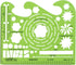 Pacific Arc Landscape Template Guide, with Trees, Shrubs, Hedges, Fences, Flagstone Walks, and Terraces...