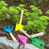 MTB SUPPLY Kids Gardening Tool Sets Plate Print Decoration, 6 Piece (Pink+Blue), Kids Garden Tool Set Kids Shovel Set, Beach Shovel Sandbox Play T...