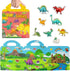 Reusable Sticker Books for Kids, Travel Removable Toddler Dinosaur Sticker Books for 3 4 5 Year Old Girls Boys Birthday Gifts Educational Learning...