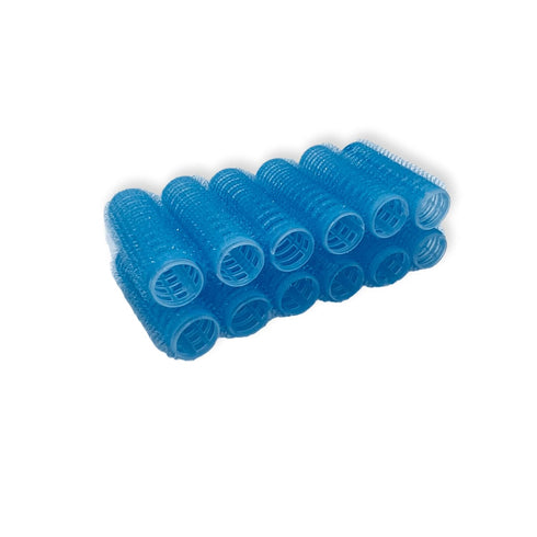 12PCS Roller Hair Curlers For Medium Short Hair,Heatless Roller Hair Curler For Bangs,Create Natural Curly Hairstyle bule (Light-blue)...