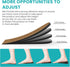 Adjustable Heel Lifts for Heel Pain Relief - Promifun 4 Layer Orthopedic Shoe Inserts for Achilles Tendonitis, Plantar Fasciitis, Heel Spur, Heigh...