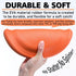 Dog Flying Disc (2 Pack) - Durable Rubber Flying Disc Dog Toy - 9.25" Indestructible Rubber Dog Flying Disc - Puncture Resistant & Bite Resistant ...