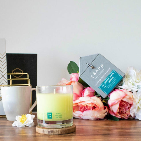 Trapp Signature Home Collection No. 13 Bob's Flower Shoppe Poured Scented Candle, 7-Ounce...