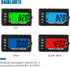 Runleader Digital Self Powered Hour Meter Tachometer,Maintenance Reminder,Alert RPM Reminder,User Shutdown,Waterproof,Use for ZTR Lawn Mower Gener...