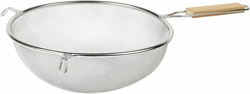 Imusa IMU-71193 6" Stainless Steel Strainer With Wood Handle 6"/16CM...