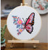 Tolovis Animal Butterfly Embroidery Kits for Beginners with Floral Patterns Pattern, Easy DIY Craft Punch Needle Starter Cross Stitch Kit DIY Need...