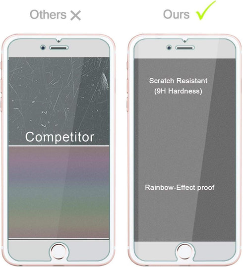 iPhone XR, iPhone 11 Screen Protector Glass, eTECH Collection Tempered Glass Screen Protector for Apple iPhone 11 / XR 6.1 inch 2018 2019 – Bubble...