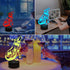 FULLOSUN Wolf Gifts, 3D Night Light for Kids Optical Illusion Lamp Co-Sleeping,Remote Controller with 16 Color Changing Birthday Gifts & for Kids,...