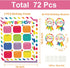 Happy Birthday Chart Poster for Classroom,62Pcs Classroom Birthday Chart Birthday Stickers Bulletin Board Poster for Classroom Decorations Back to...