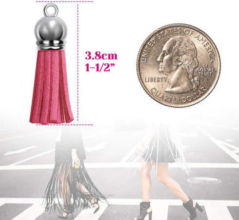 Paxcoo 120pcs Acrylic Keychain Blanks & Rings Bulk for DIY Craft Supplies...