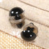20Pcs Black Plastic Safety Eyes with Washers, Craft Eyes, for Crochet, Puppet, Plush, Stuffed Animals Making, 12mm...