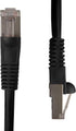 NTW 7' Cat5e Snagless Shielded (STP) Network Patch Cable - Black - 345-S5E-007BK...
